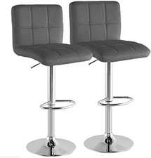 Set 2 Sgabelli Alto Da Bar