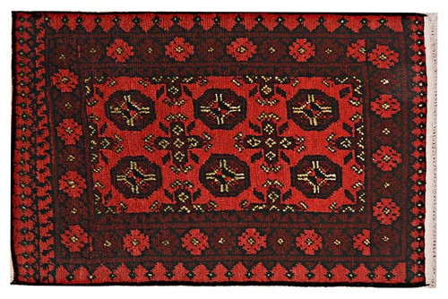 Afgano aqcha tappeto 80x120 - tappeto,