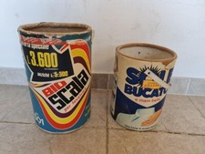 FUSTI DETERSIVO LAVATRICE BIO SCALA E SOLE BUCATO - VINTAGE CARTONE VECCHI