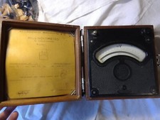 VECCHIO STRUMENTO ' DA MUSEO ' : ' MILLIVOLTMETRO PER CORRENTE CONTINUA ' (1943)