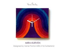MIRA-KURVEN Specifiche Orologio Velluto Multi Verner Panton Cassina B&B FLOS u10