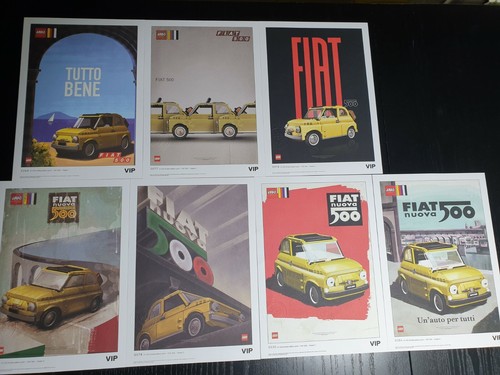 Lego vip fiat - fiat, 500