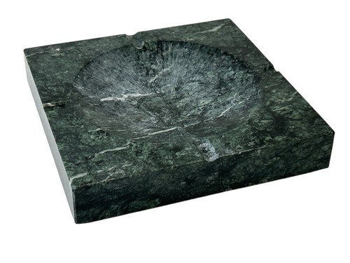 Posacenere marmo verde - posacenere,