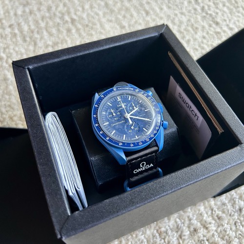Swatch omega bioceramic - x,