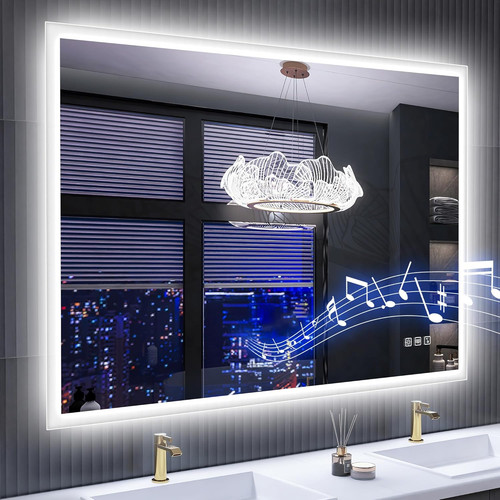 X28 led bathroom - 36''x28'', mirror