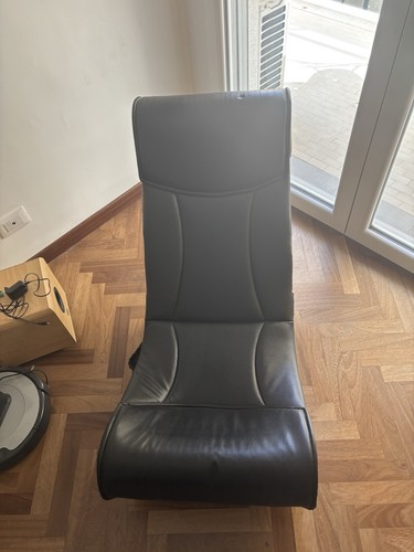 Sedia reclinabile nera - , da