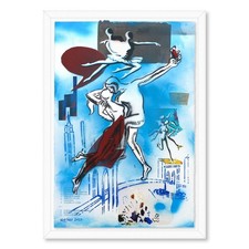 Mark Kostabi- Original Mixed