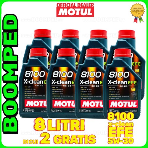 Litri olio motore auto - 8, motul