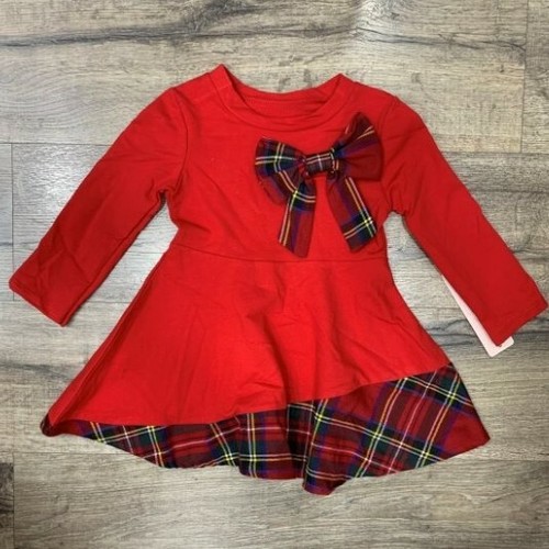 Vestito asimmetrico tartan - ,
