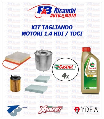 Kit tagliando filtri motori - tagliando, 4