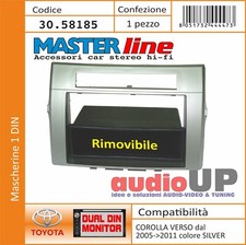 MASCHERINA AUTORADIO 1 DIN