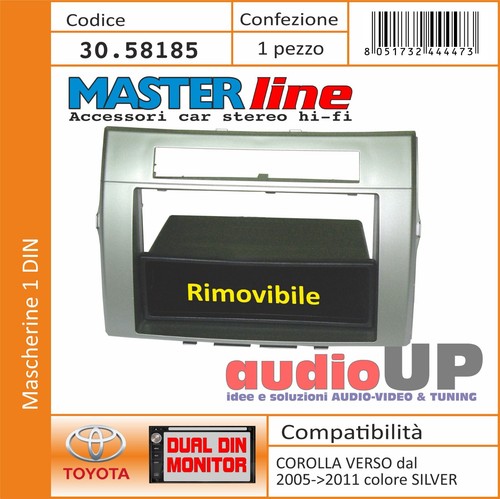 Mascherina autoradio din - 1,
