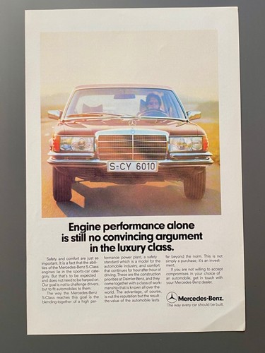 Mercedes w116 classe auto - classe, s