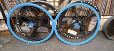 Velocity Custom Wheelset Mozzo Flip Flop Abbinato Polvere Cappotto Mozzo e Cerchio NUOVO
