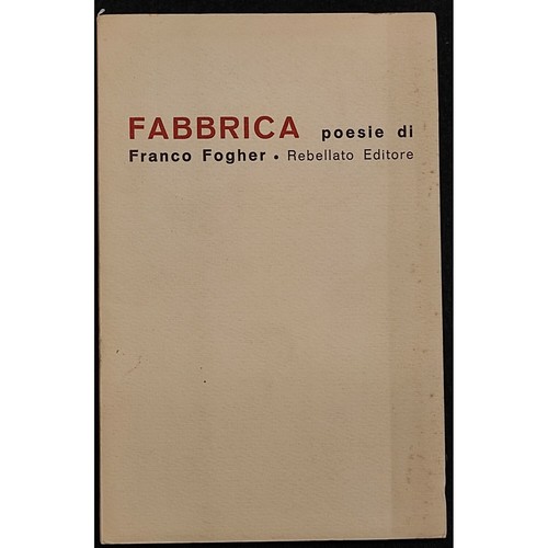 Fabbrica poesie di franco - fabbrica,