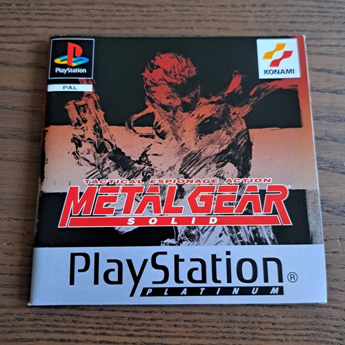 Konami metal gear solid - metal,