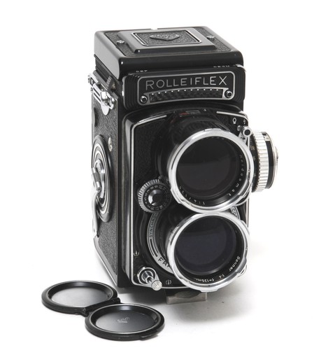 Tele rolleiflex vintage - vintage, con