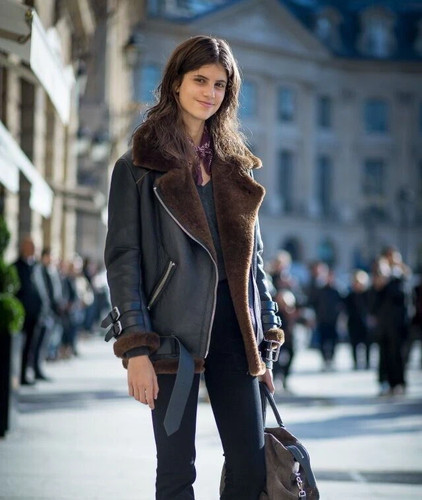 Giacca bomber aviatore donna