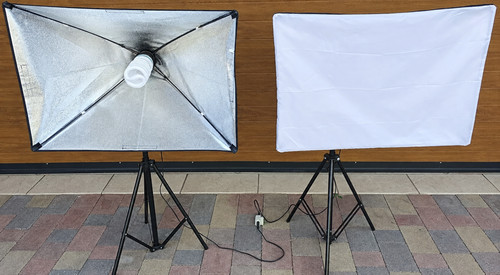 Set fotografico softbox esddi - fotografico,