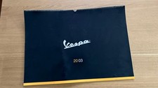 VESPA CALENDARIO 2003 -
