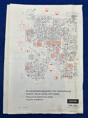 Manuale servizio originale - di,