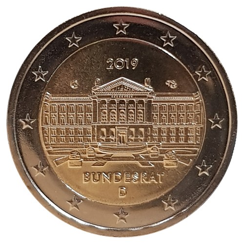 Moneta euro germania 2019 - 2,