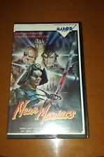 VHS "RARISSIMA" NEON MANIACS HORROR 1986 (PANARECORD) IMAGE VIDEO VERSIONE ITALY