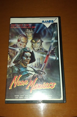 Vhs rarissima neon maniacs - "rarissima",
