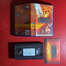 VHS Walt Disney IL RE LEONE