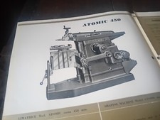 GARAVAGLIA LIMATRICI RAPIDE OFFICINA MECCANICA MACCHINE UTENSILI EPOCA