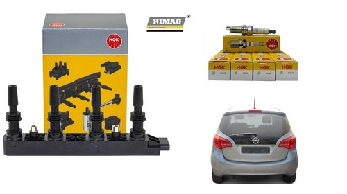 Bobina accensione 4 candele - +,