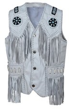 Gilet uomo western cowboy vera