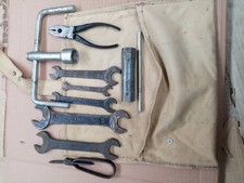 Trousse vintage ( sacca in tela) per auto Fiat