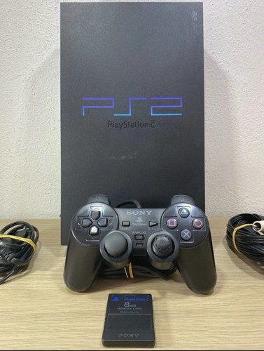 Ps2 fat nera - nera, console