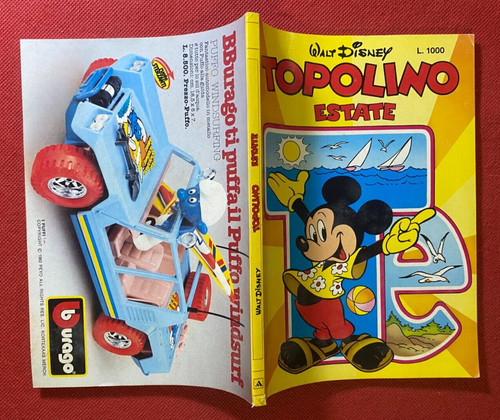 Topolino estate - estate, (luglio