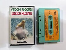 ENRICO MUSIANI VECCHI RICORDI MUSICASSETTA MC K7 NEW ECO N.E.C. 196 "MOLTO RARA"