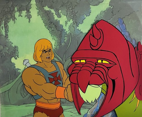 Man and the masters - he-man,