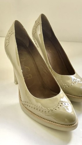 Scarpe donna tacco pelle