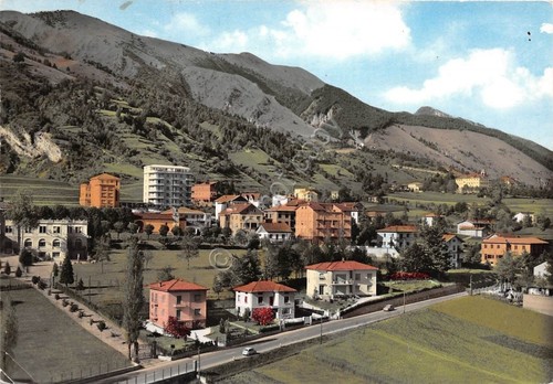 Cartolina clusone panorama - cartolina,