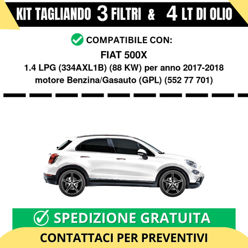 Tagliando per fiat - fiat, 1.4