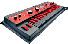 KORG microKORG XL+ Sintetizzatore Vocoder Tastiera Limited Modello Nero e Rosso