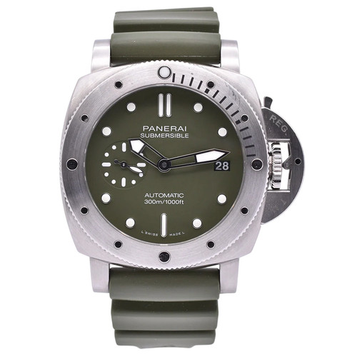 Panerai submersible 1950 verde - panerai,
