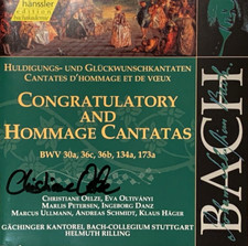 Signed christiane oelze bach - signed,