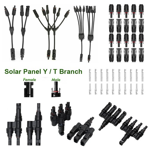 Solar panel t branch cable - panel, /