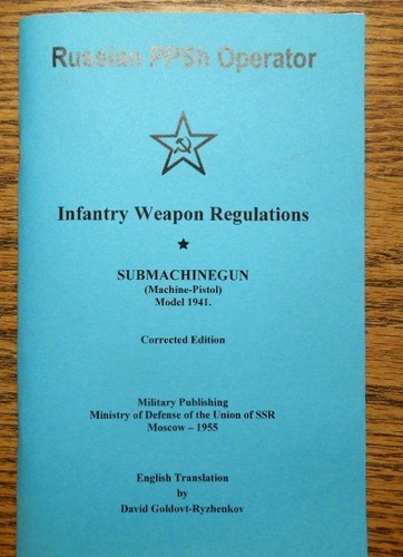 Russian handbook 1955 - handbook, ppsh