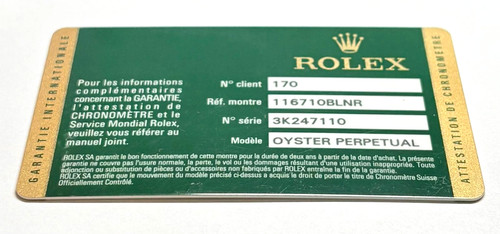 Rolex 116710blnr batman - rolex,