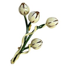 Sandor enamel flower - sandor,