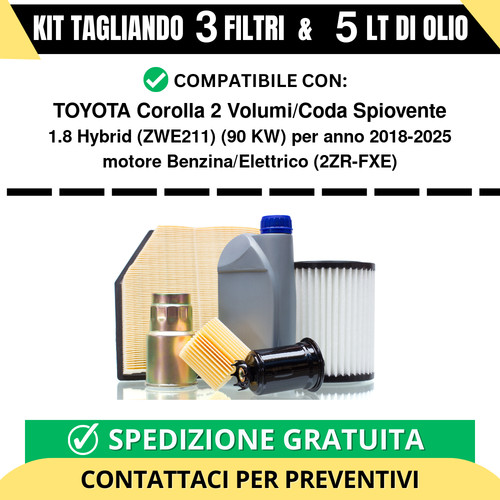 Tagliando per toyota - tagliando, 2