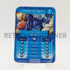 GORMITI Vintage Battle Cards - Card 1 Prima Serie - 15 Poivrons Signore del Mare