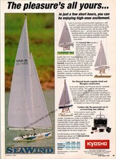 Pubblicità stampa barca a